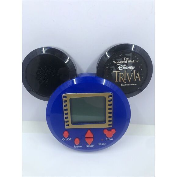 The Wonderful World Of Disney Trivia Hand Held Electronic Game Mickey Mouse - Picture 1 of 10